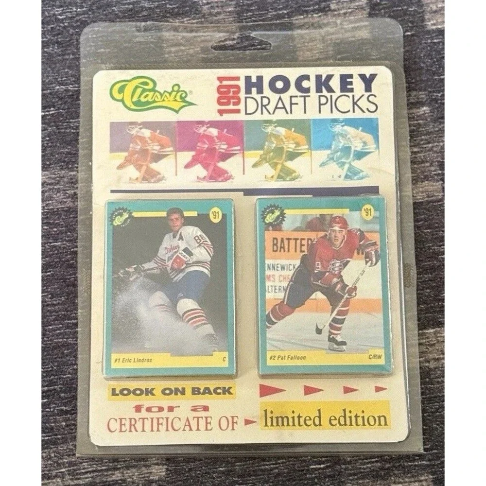 1991 Classic Hockey Draft Picks Set Factory Sealed Limited Edition Eric Lindros